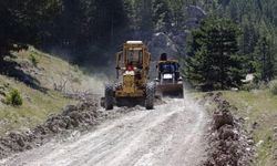 Büyükşehir'den yayla yollarında bakım çalışması