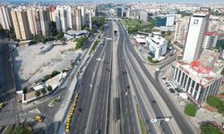 İstanbul'da yollar boş kaldı