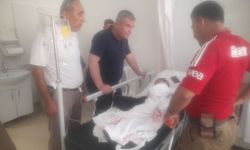 Okula getirdiği madde patladı