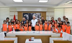 Çocuklar sordu, Başkan Kocagöz yanıtladı