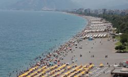 Antalya'da sıcaklık 35 derece