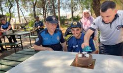 Doğum gününde hayalini yaşadı