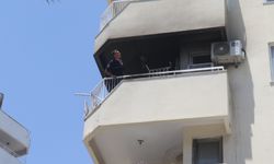 Apartmanda yangın paniği