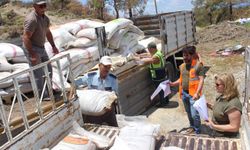 Büyükşehir'den çiftçiye destek