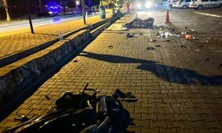 Çarpışan motosikletlerin sürücüleri öldü