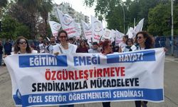 Öğretmenler yürüyecek