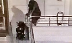 Hırsızlık yaparken düştü