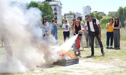 Kreş öğretmenlerine yangın eğitimi