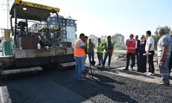 Zeytin Dalı Caddesi sıcak asfalta kavuştu