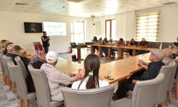 Huzurevi sakinlerine 'afet' eğitimi