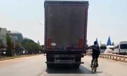 Bisikletlinin tehlikeli yolculuğu