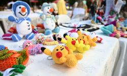 Kemer'de el emeği ürünler sergide