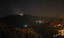 Gökyüzünde gizemli ışık