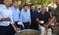 Serik'te aşure ikramı