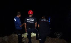 Düden Şelalesi'nde arama çalışmaları