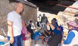 Başkan Özçelik'ten yayla ziyareti