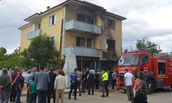 Televizyonun patlaması 3 katlı evi küle çevirdi