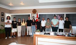 Öğrencilerden Topaloğlu'na ziyaret