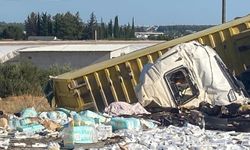 İki TIR çarpıştı: 1 ölü, 1 yaralı