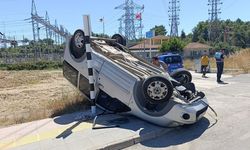 50 metre sürüklendi, burnu bile kanamadı