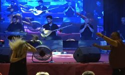 Kumluca'da konserde dron sürprizi