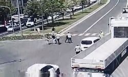 Trafikte ‘Yavaş gidiyorsun’ kavgası