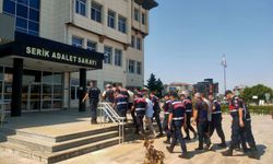 Serik'te aranan 7 hükümlü yakalandı