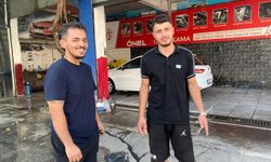 Köpeğin serinleme adresi oto yıkamacı