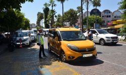 Antalya'da taksi ve otobüs denetimi
