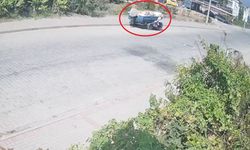 Gazipaşa'da kaza anı kamerada