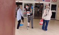 Zabıta dilenci kılığına girdi