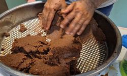 Yarım ton çiğköfte yoğuruldu