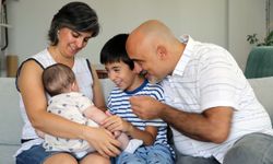 Minik Çağla ailesine kavuştu