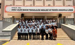 Geleceğin uçak teknisyenleri yetişiyor