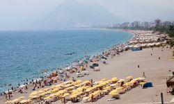 Antalya'da sıcaklık 33 derece