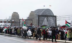 Avustralya'da tarihi Gazze yürüyüşü