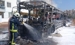 Antalya'da otobüste panik