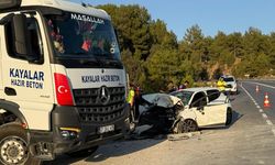 Otomobil ile beton mikseri çarpıştı: 1 ölü