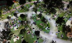 Vatandaşlar parklara akın etti