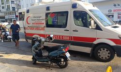 Manavgat'ta kaza anı kamerada