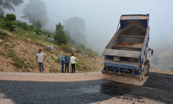 Çeltek Yaylası asfaltlanıyor