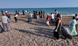 Kumköy Sahili'nde temizlik seferberliği