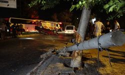 Otomobil takla atarak durabildi