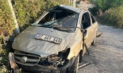 Otomobil şarampole uçtu: 1 yaralı