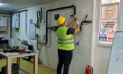 Doğal gaz çalışanlarına sınav