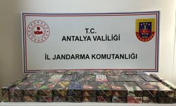 Kaş'ta kaçak tütün ele geçirildi