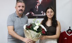 Öğrencilerden kaymakam ziyareti
