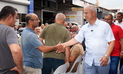 Başkan Özçelik sanayi esnafıyla buluştu