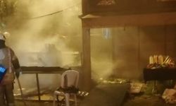 Festivalde yangın paniği