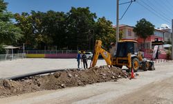 Elmalı'ya yeni içme suyu hattı